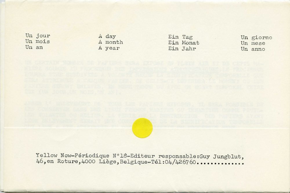 A day a month Jochen Gerz CR 747 web