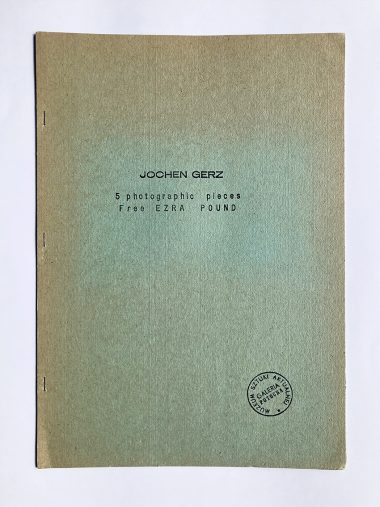 5 photographic pieces Jochen Gerz CR 822 1 web