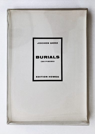 Burials Jochen Gerz CR 740 1 web